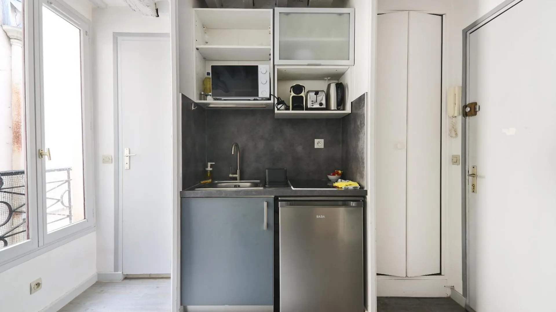 Apartmán Elegant Studio Appartement Quartier Ile Saint Louis Free Netflix Paříž
